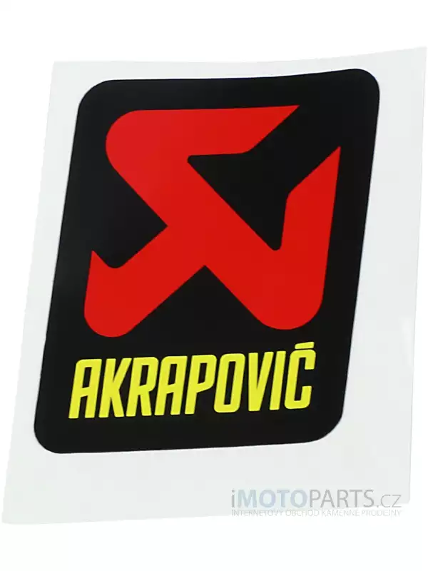 NÁLEPKA AKRAPOVIC 57X60