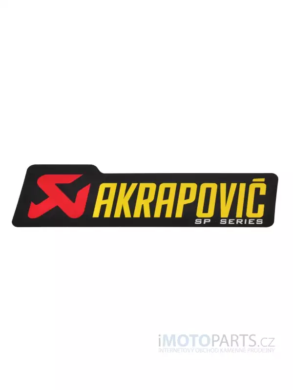 NÁLEPKA AKRAPOVIC 90 MM