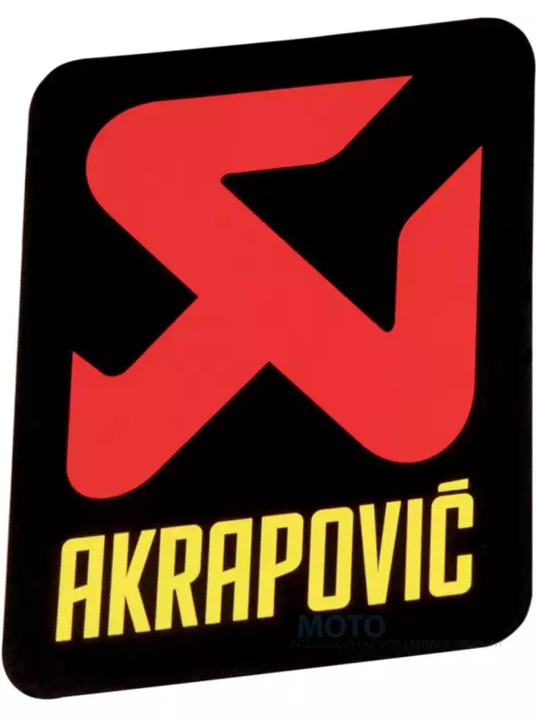 NÁLEPKA AKRAPOVIC VERT 75