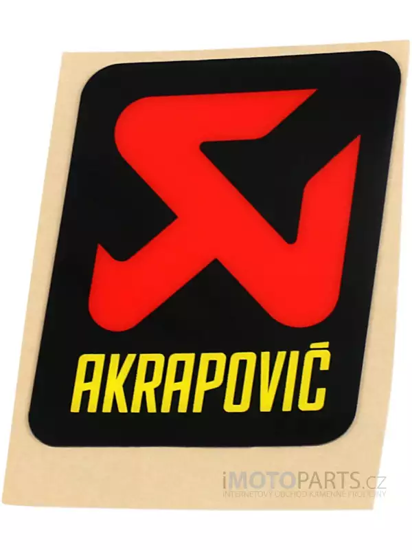 NÁLEPKA AKRAPOVIC 60X70