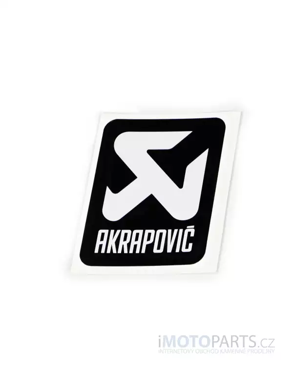 NÁLEPKA AKRAPOVIC VERT 75