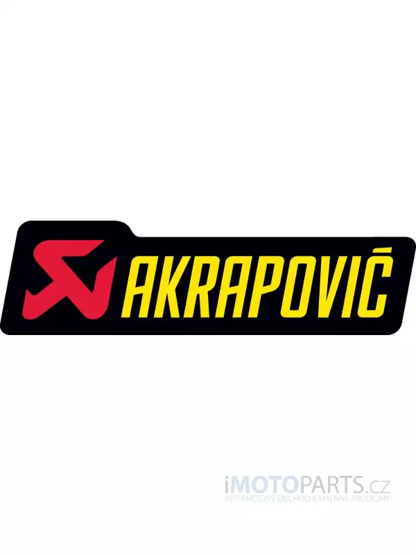 NÁLEPKA AKRAPOVIC 90X27