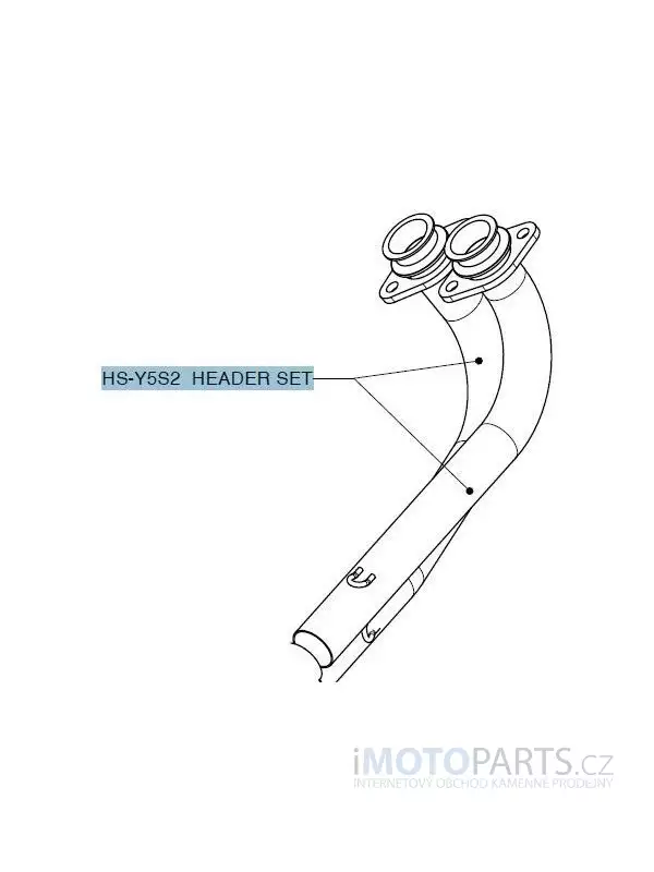 HEADPIPE SADA SS T-MAX