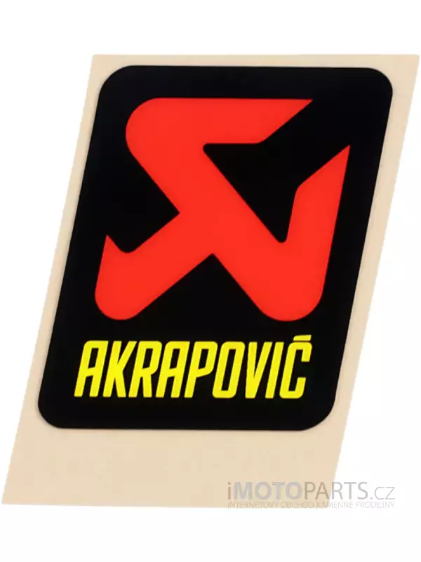 NÁLEPKA AKRAPOVIC VERT 60